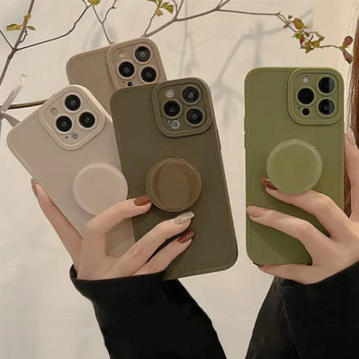 Kasus Silikon Magnetic Shockproof untuk iPhone 16 15 Pro