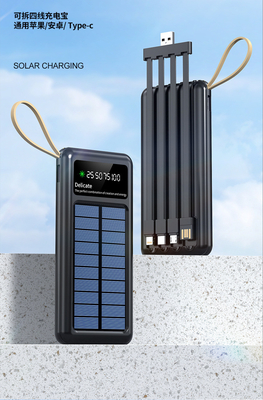 Buy Universal Lithium Ion Solar Power Bank 20000mAh Power Bank With 3A Output Voltage 5V online manufacture