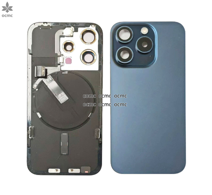 Beli NFC Flex Back Cover Housing Untuk IPhone 15 Pro Housing Hitam Biru Emas Putih awet pembuatan online