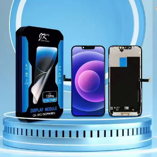 comprar JK Brand New Para iPhone 13 Pro tela preta tela OLED suave substituição fábrica vender diretamente tamanho do entalhe original Fabricação em linha