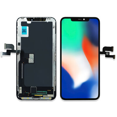 ซื้อ ราคาโรงงาน iPhone X หน้าจอ LCD ขนาด 580±50 Cd/m2 ความสว่าง 1:1300 อัตราความแตกต่าง และ 98% NTSC JK Incell Display การผลิตออนไลน์
