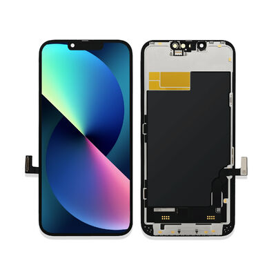 kupować Wymiana ekranu LCD iPhone 13 z wyświetlaczem 6,1 cala o rozdzielczości 1170x2532 i jasności 620±50 Cd/m2 produkcja online